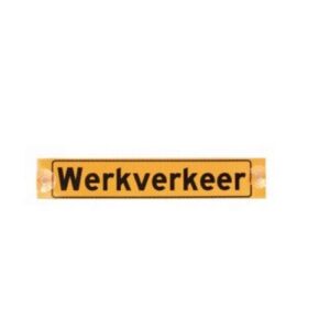 Werkverkeer bordjes